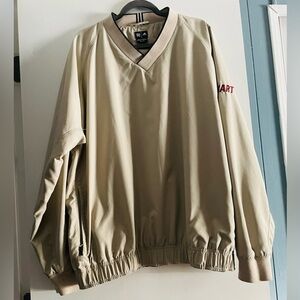 VINTAGE Adidas Men’s Beige V-Neck Golf Pullover Jacket  Size XL/TG